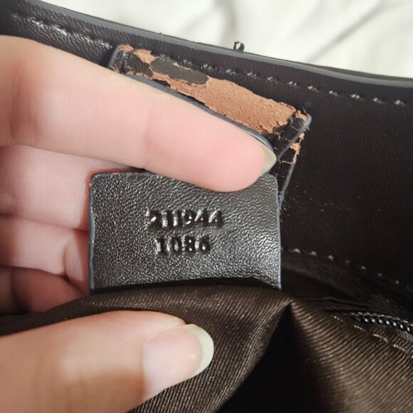 GUCCI Medium Sukey Canvas Leather Tote Bag Authentic Neutral Brown Tan - Picture 4 of 5